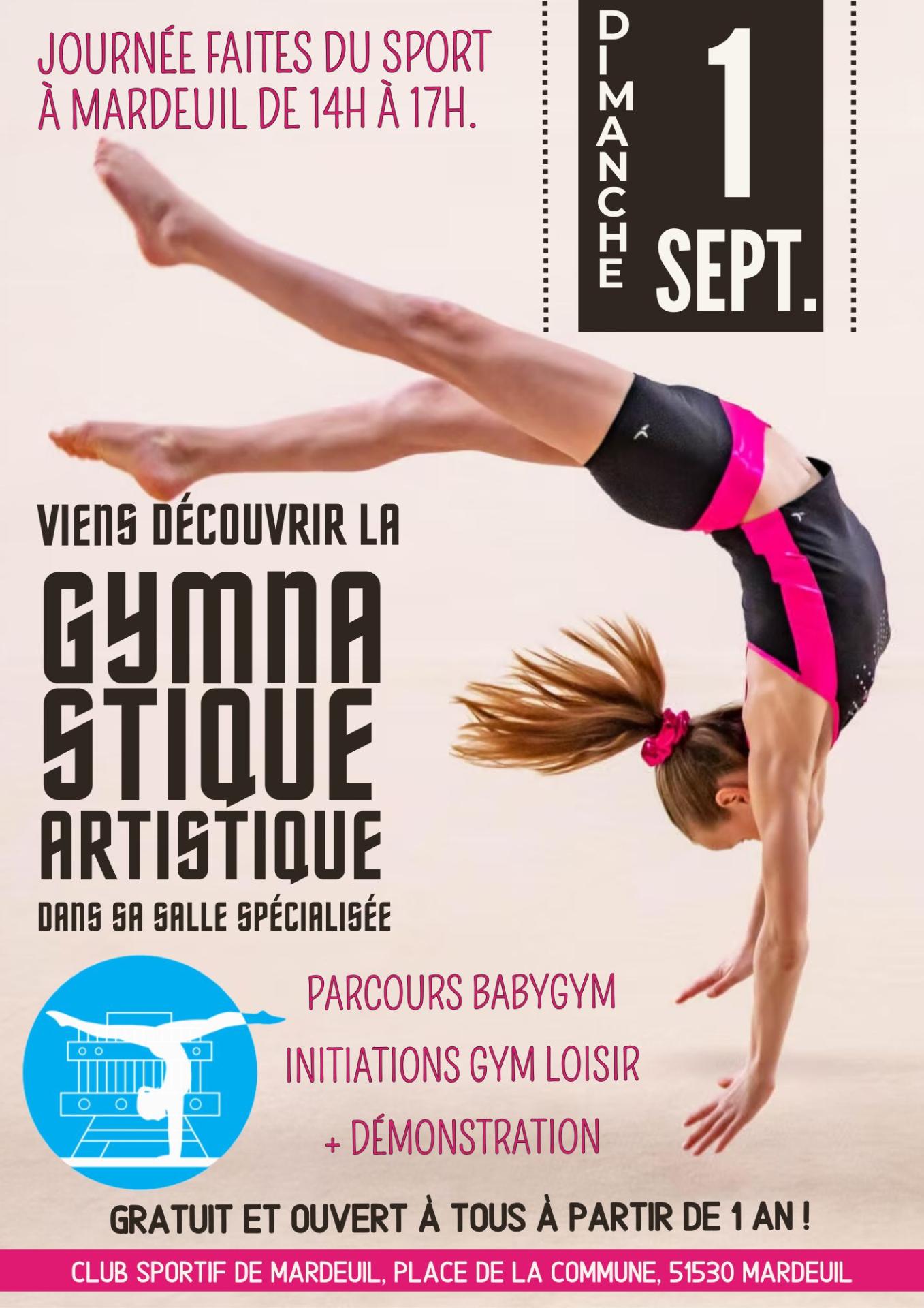 Affiche fete du sport